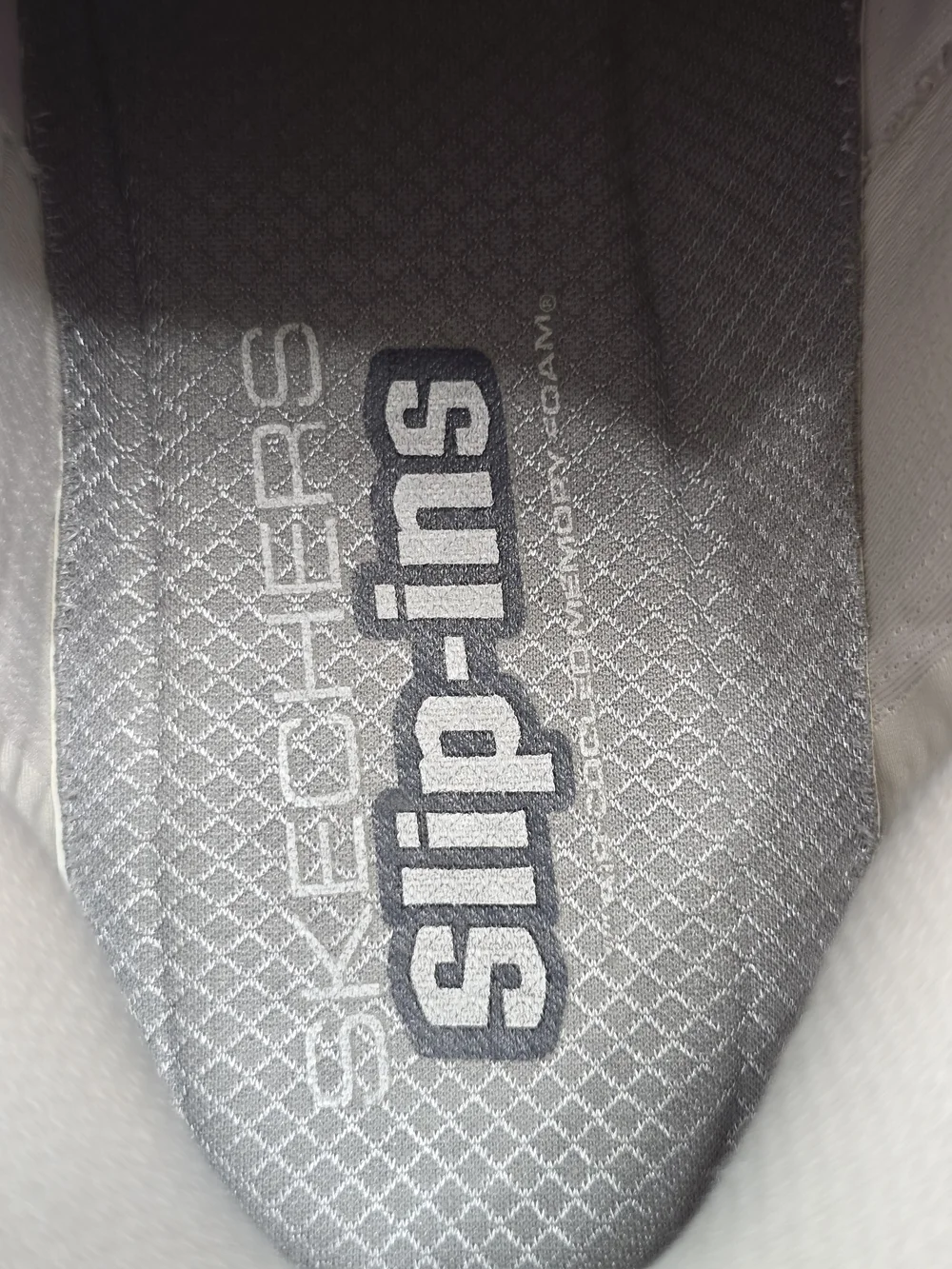 Skechers Slip-ins Men’s White/Gray Glide-Step Sneakers Size 13